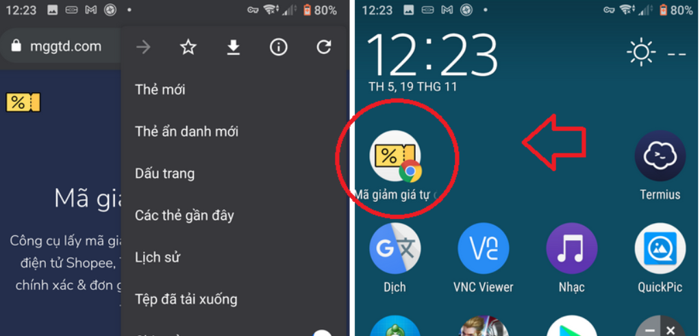 Hướng dẫn sử dụng công cụ mã giảm giá tự động giảm giá thành công cho mọi đơn hàng.